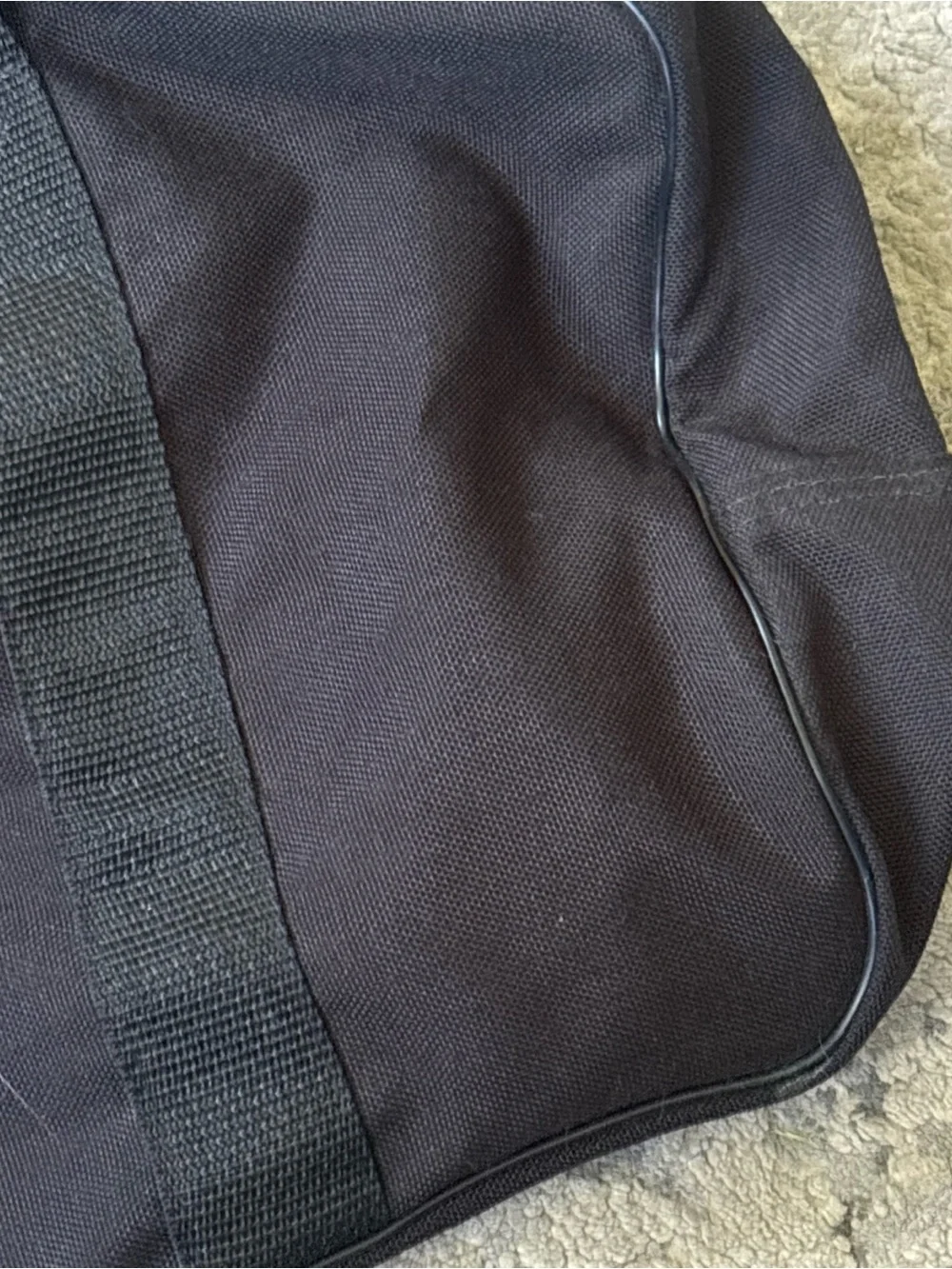 Black Honda Touring Duffel Bag — Sturdy Travel Carryall